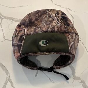 Camouflage Winter Hat with Fleece Lining